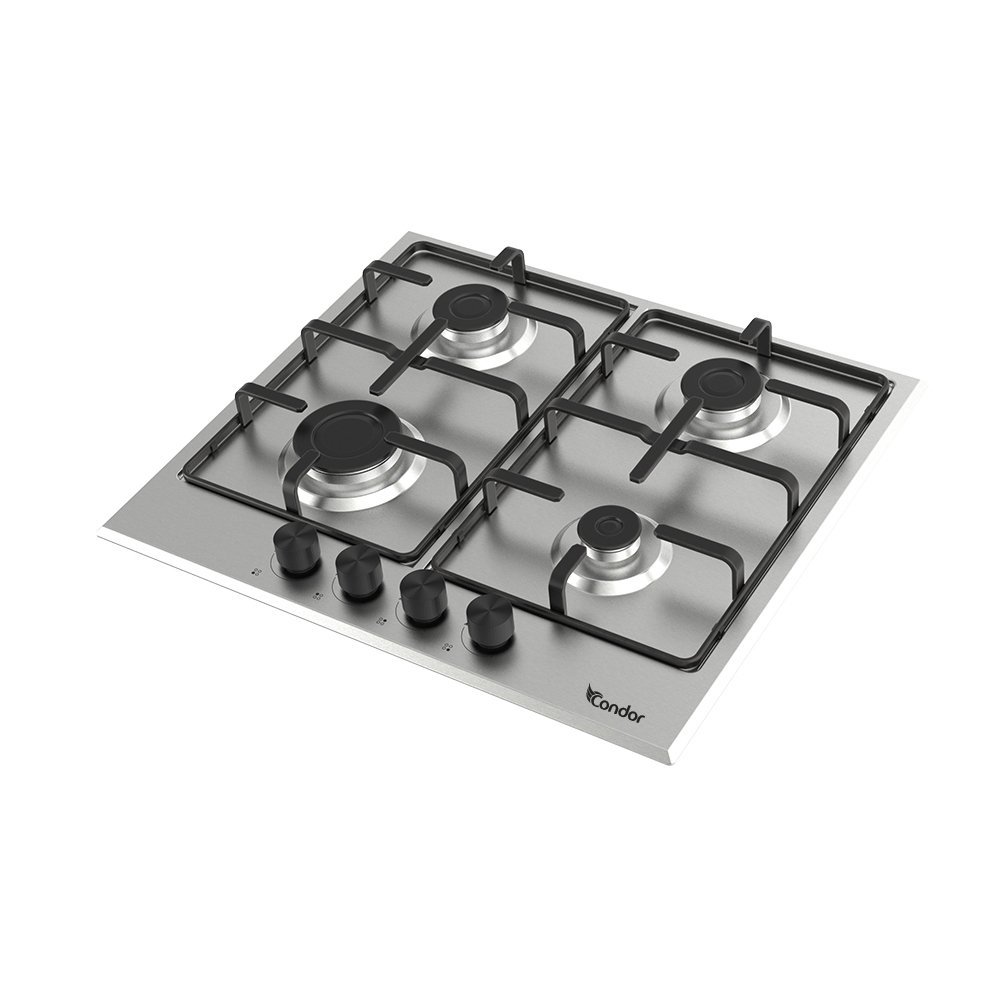 Table de cuisson CONDOR RIGATI 1 – 4 feux – Inox