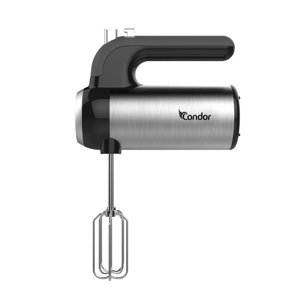 Batteur à main CONDOR MASTER MIX – 300 W – 5 Vitesses – Noir_Inox