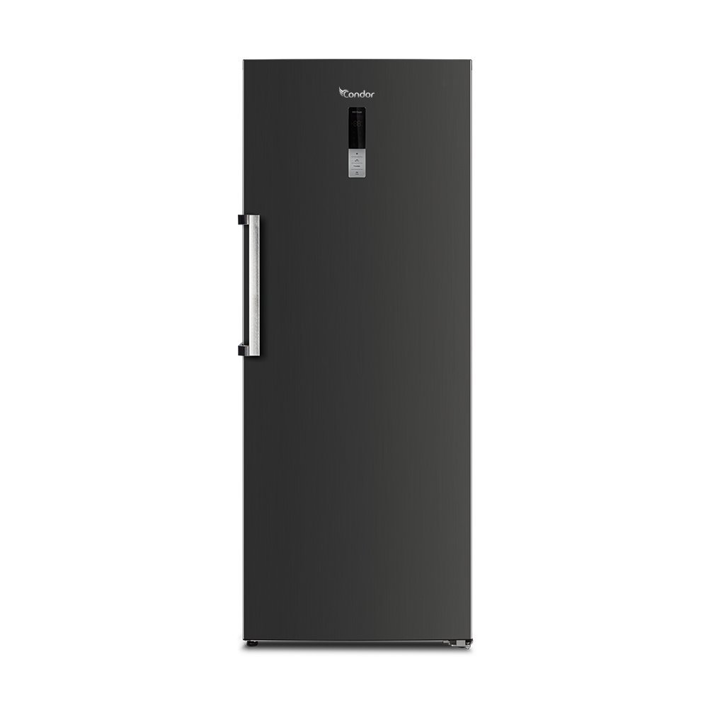 Congélateur Condor vertical – 391 L – super freeze -Inverter – No Frost – convertible – Dark Inox