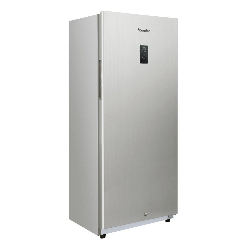 Congélateur Condor vertical – 409L – super freeze -Inverter – No Frost – convertible – Inox