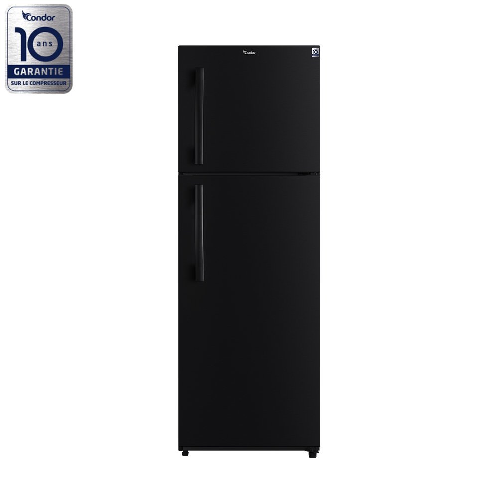 Réfrigérateur CONDOR VITA Double porte – 498 L – Defrost – Noir