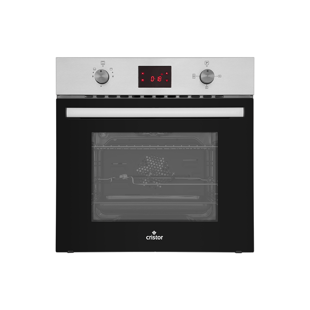 Four Encastrable CRISTOR FABULO3 Gaz Gaz – 60 Cm – Ventilé – Catalyseur – Afficheur – Inox