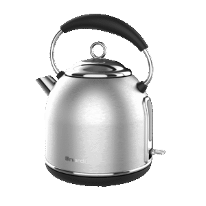 Bouilloire NARDI Rétro – Argenté – Sans fil – 1,7 Lt – 2200W