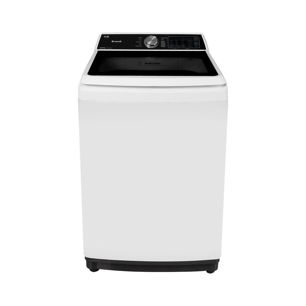 Machine à Laver NARDI NATA Automatique Top Loading-10,5Kg Lavage-Blanche