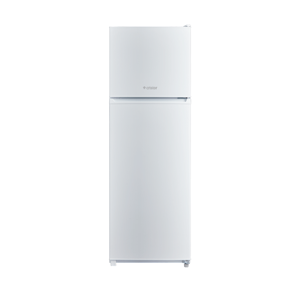 Réfrigérateur CRISTOR Double porte Defrost – 294 L – Blanc