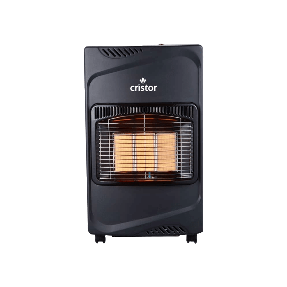Radiateur A Gaz Butane CRISTOR -4200 W- Mobile – Noir