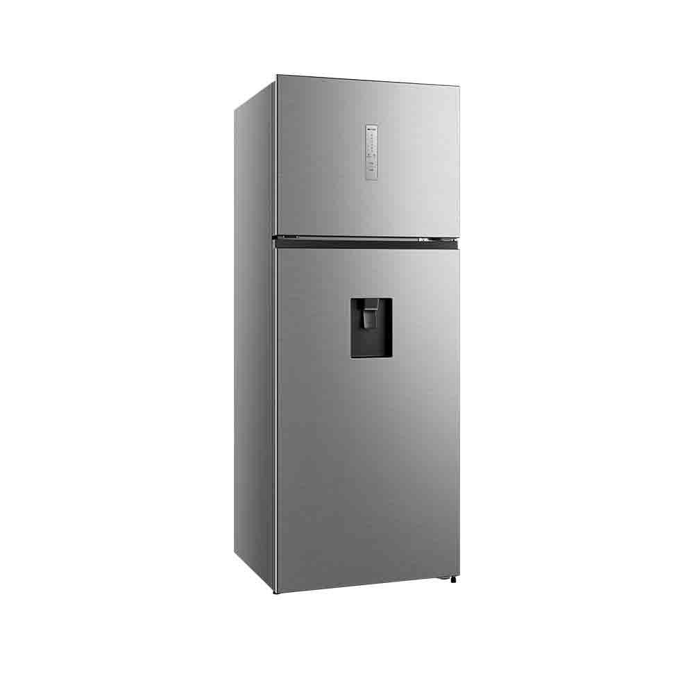Réfrigérateur HISENSE Double porte – 466 L – Inverter – Distributeur d’eau – Nofrost – Inox