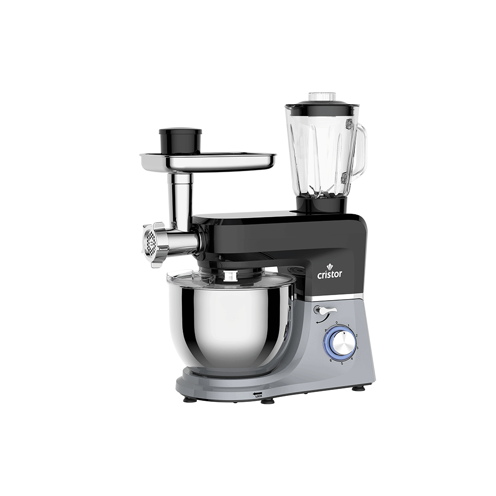 Pétrin CRISTOR Multi Fonctions -7 L-1400 W- Gris_Noir