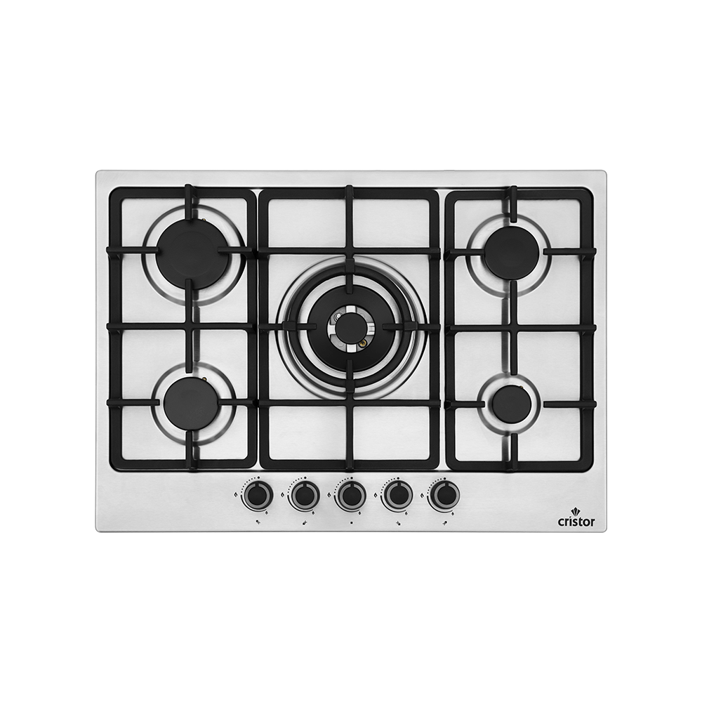 Table de cuisson CRISTOR FINETTA6 – 5 Feux – Inox