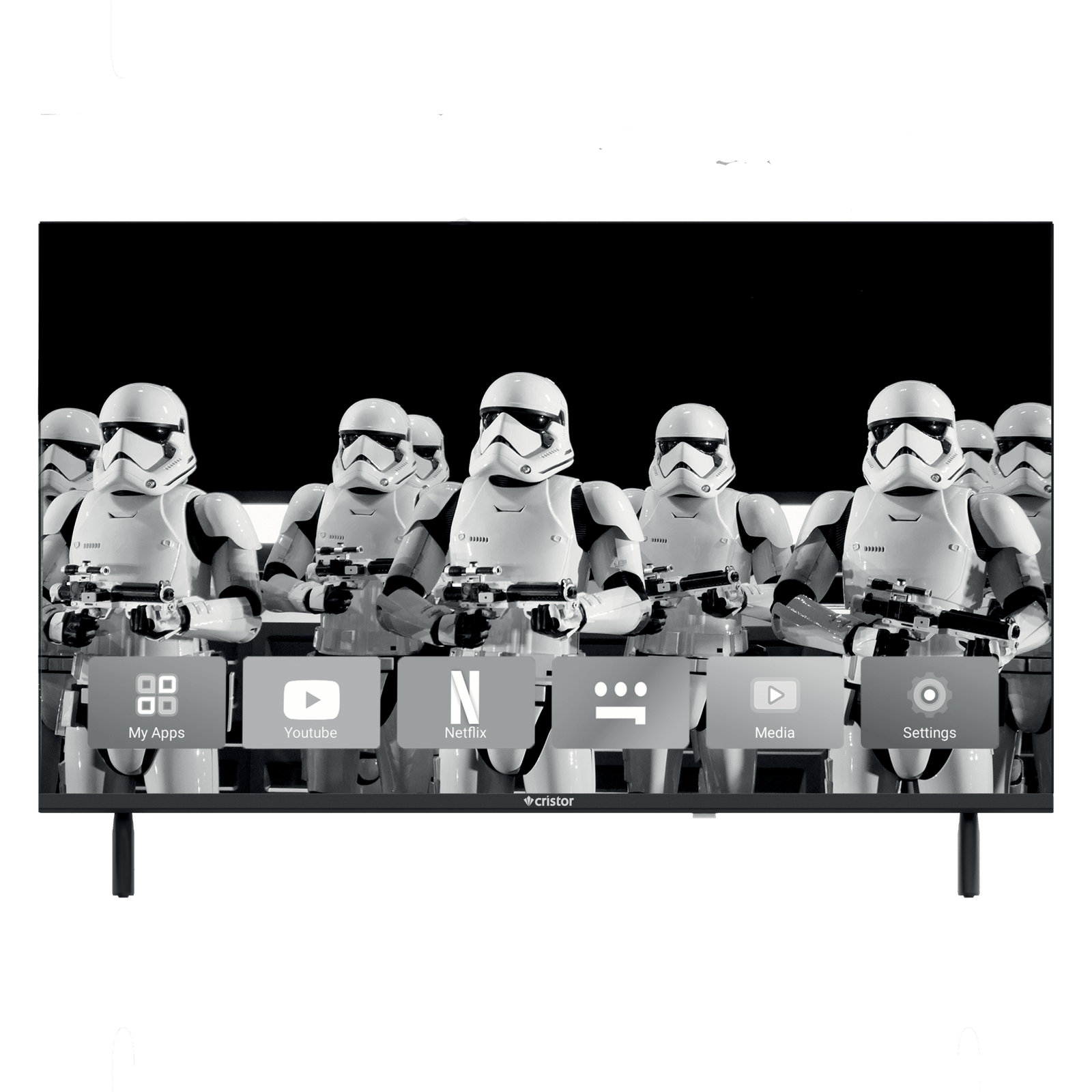 TV CRISTOR Série M6 – 55″ – ANDROID TV