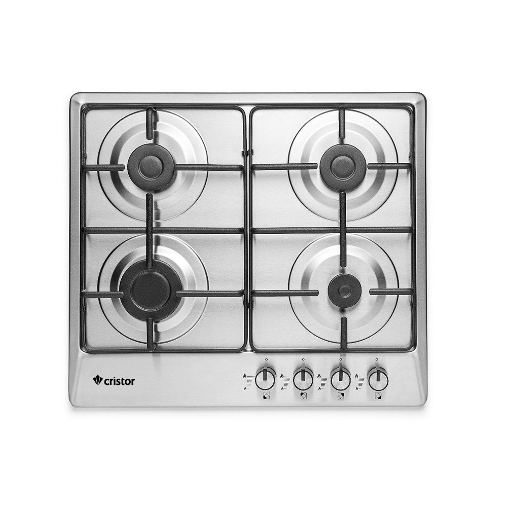 Table de cuisson CRISTOR Encastrable- 4 Feux – 60cm-Inox