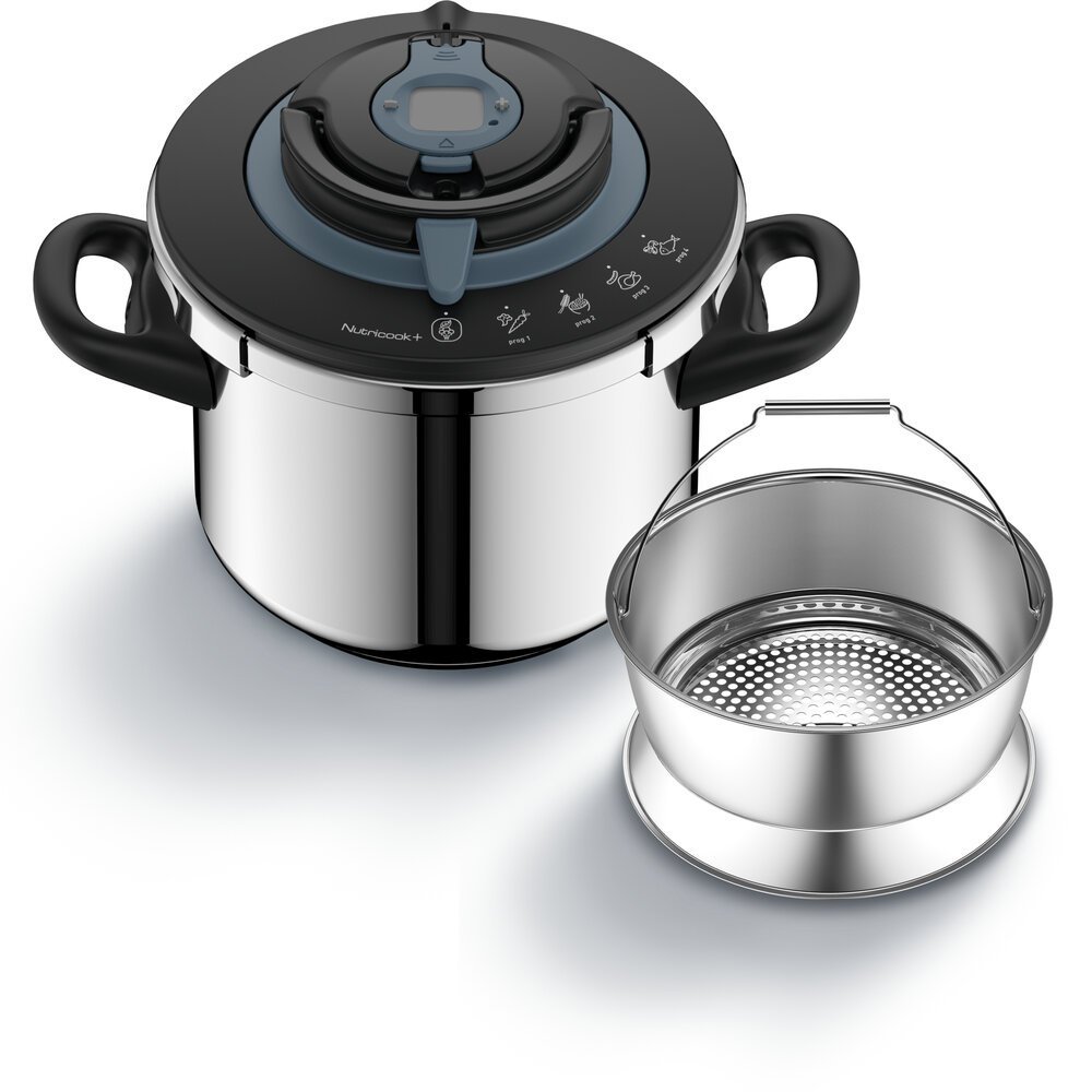 Cocotte-minute SEB NUTRICOOK® 6L inox induction