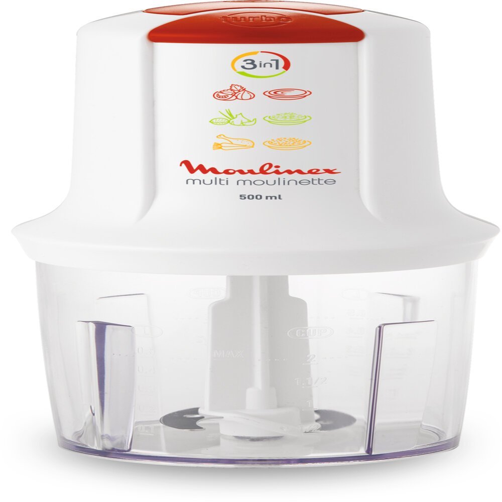 Mini Hachoir MOULINEX Multi Moulinette 3en1-500ml